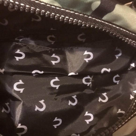 True Religion Hip Sack Logo Belt Bag Fanny Pack - Picture 5 of 9
